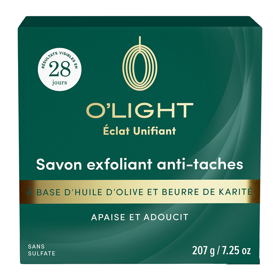O’LIGHT® SAVON Anti-Taches Éclat.