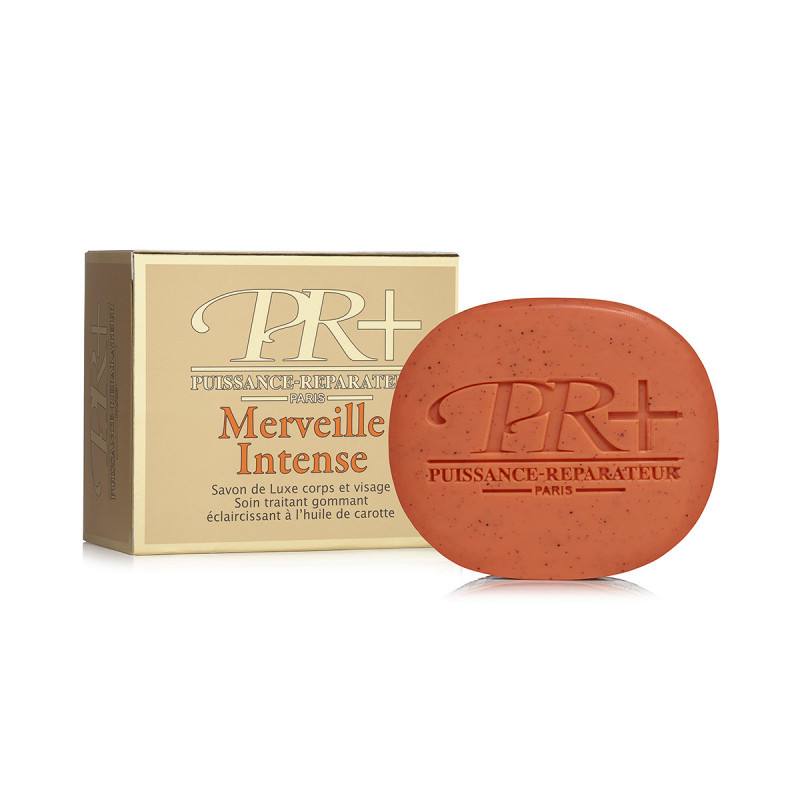 PR+® Merveille Intense Luxury SOAP for face and body.