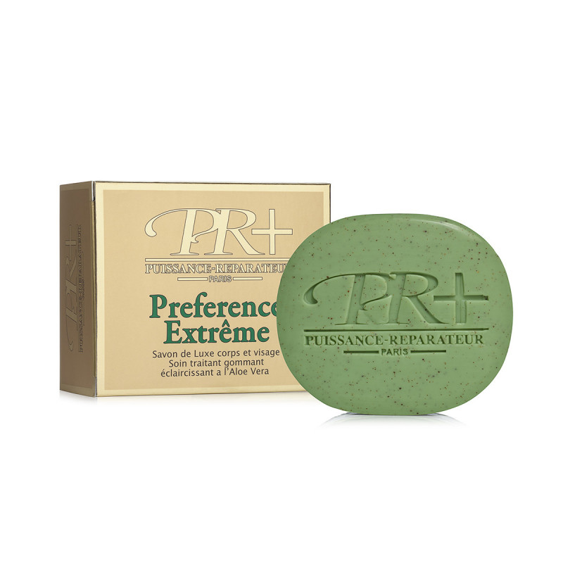 PR+® Preference Extrême Luxury SOAP for face and body.