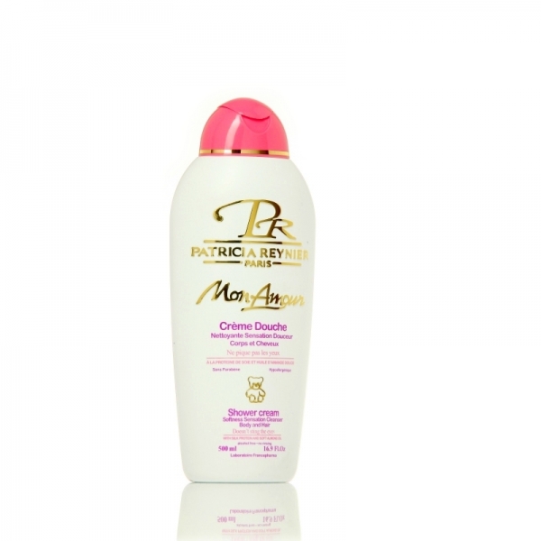 PR ® MON AMOUR SHOWER CREAM Softness Sensation Cleanser Body and Hair.