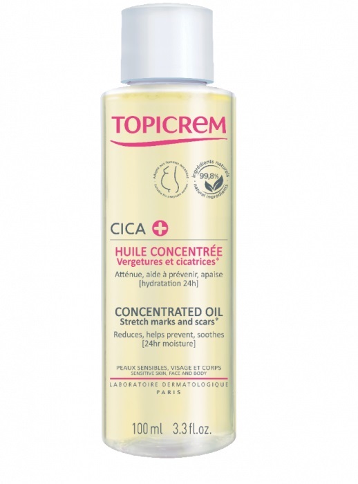 TOPICREM® CICA Concentrated OIL Stretch Marks and Scars.