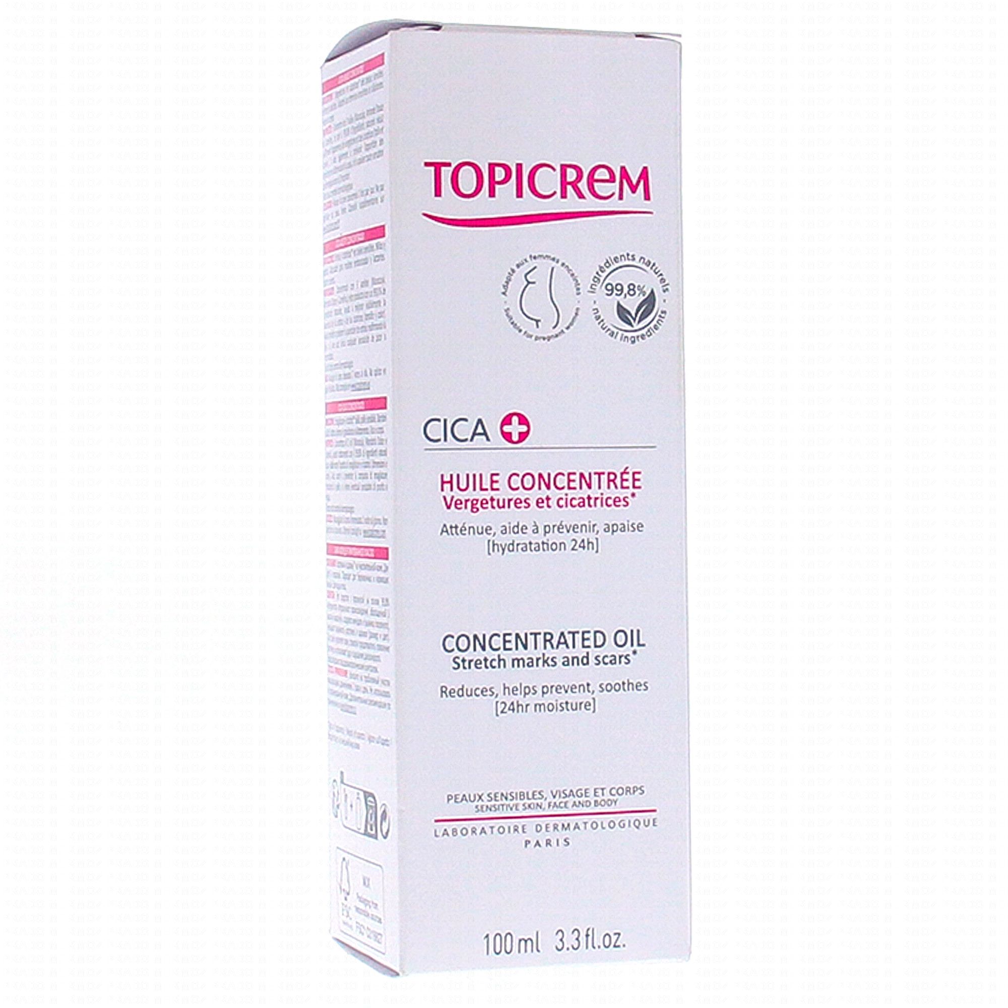 TOPICREM® CICA Concentrated OIL Stretch Marks and Scars.